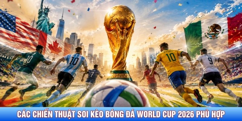 Các chiến thuật soi kèo bóng đá World Cup 2026 phù hợp Các chiến thuật soi kèo bóng đá World Cup 2026 phù hợp
