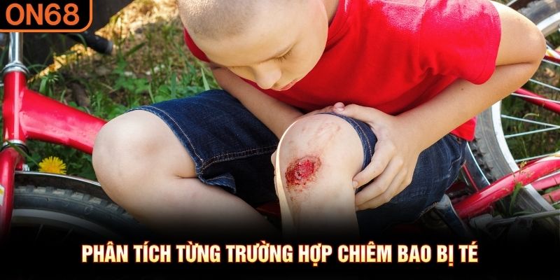 Phân tích từng trường hợp chiêm bao bị té
